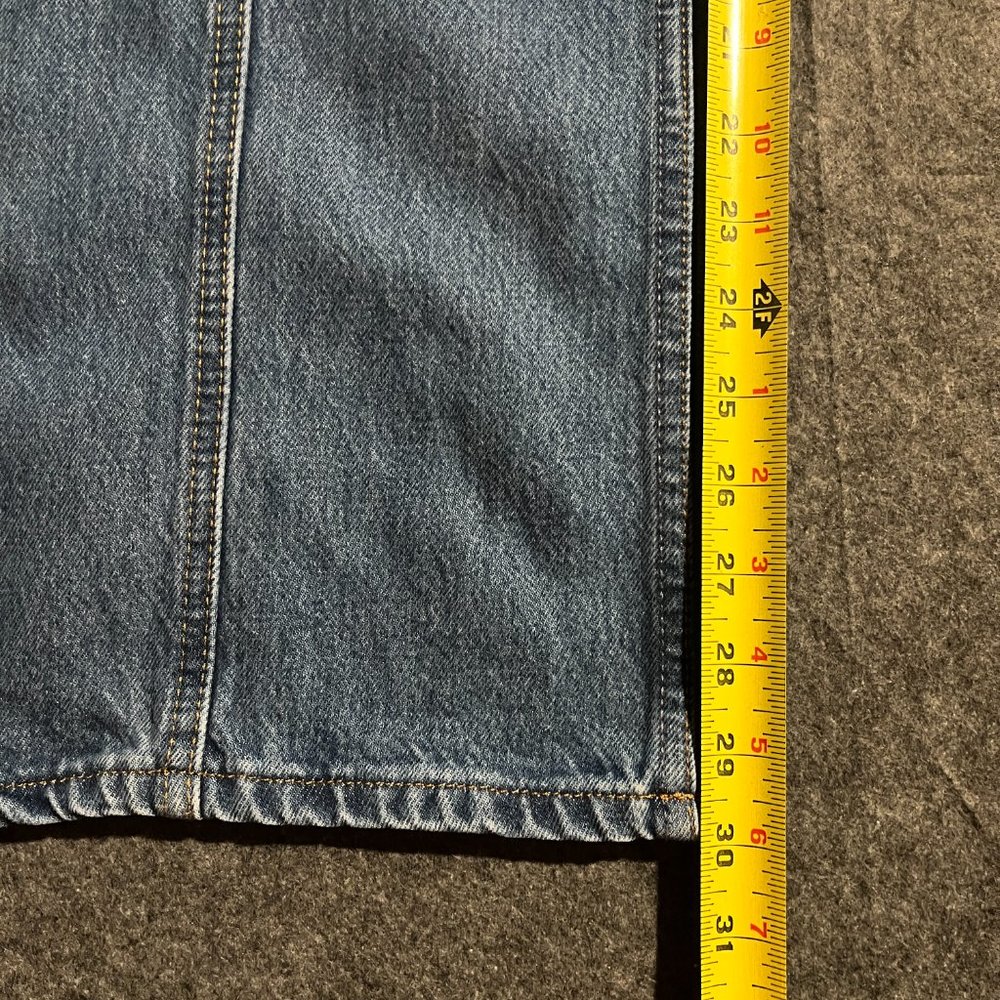 Reformation Leah Seamed High Rise Wide Leg Jean Size 25 - Picture 9 of 10